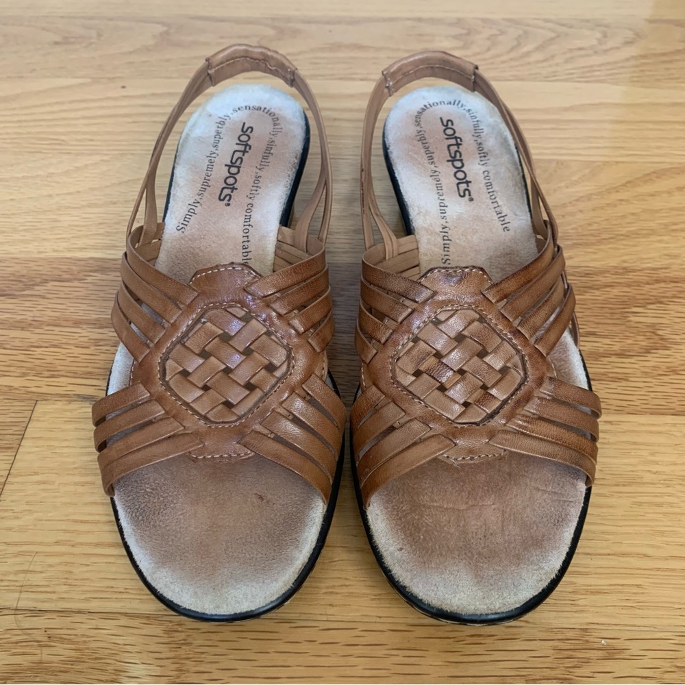 Softspots Women Brown Sandal NWOB Size 7M - Picture 9 of 9